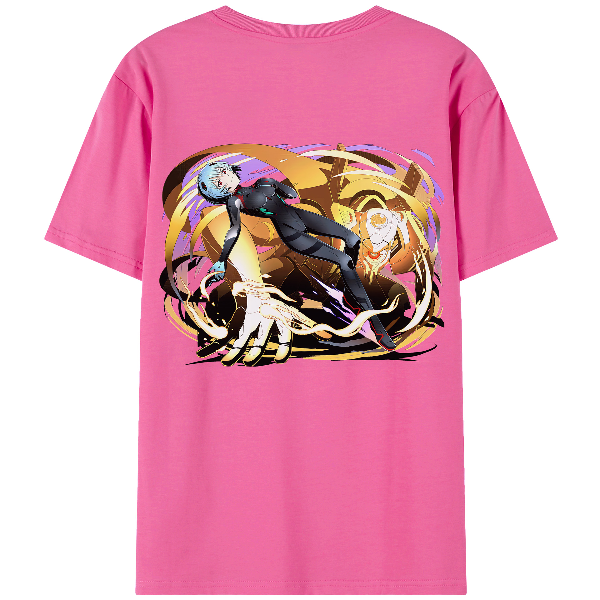 （画像用） EVA 新世紀エヴァンゲリオン レディース半袖Tシャツ(バックプリント)